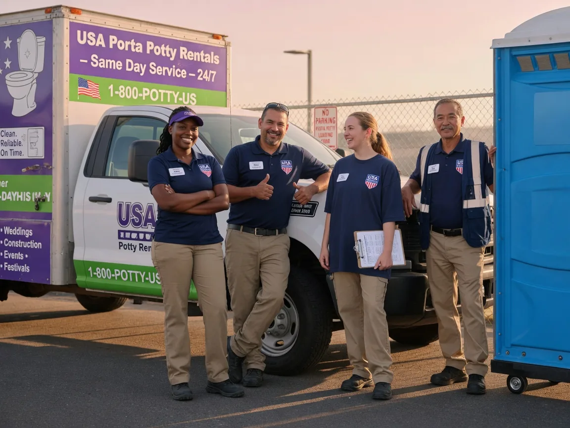 Porta Potty Rental company in Garden City, AL